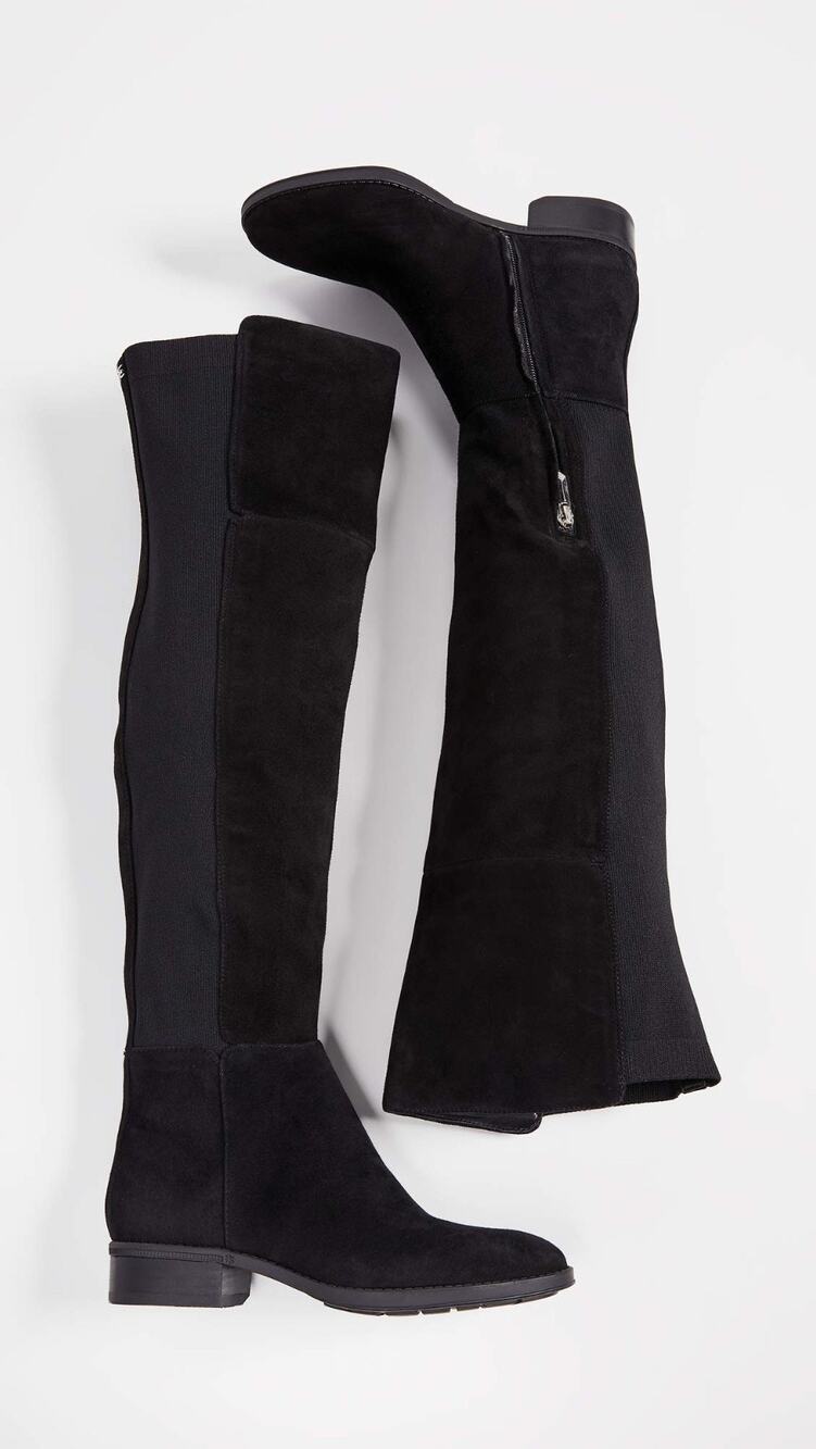 Sam Edelman Pam Women's Knee High Boot Black Suede Size 8.5 M